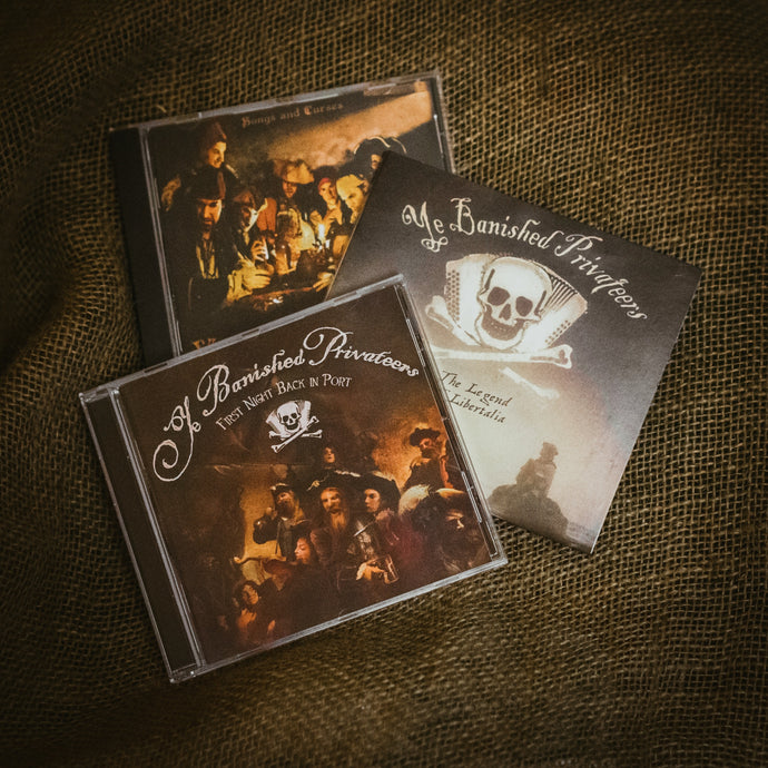 Special offer bundle: All four Ye Banished Privateers CDs